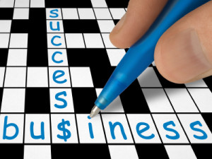 Crossword - business and success